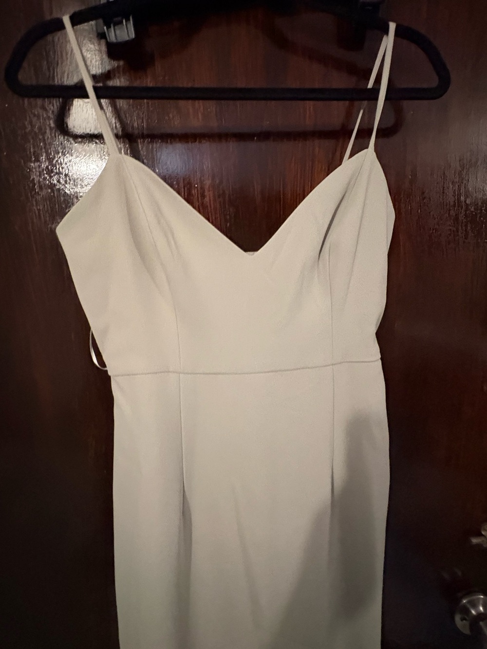 NWT ASOS Sage Spaghetti-Strap Maxi Dress. Size 4. - Picture 5 of 12